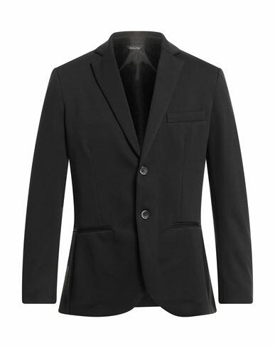 Yoon Man Blazer Black Polyester, Viscose, Elastane Cover