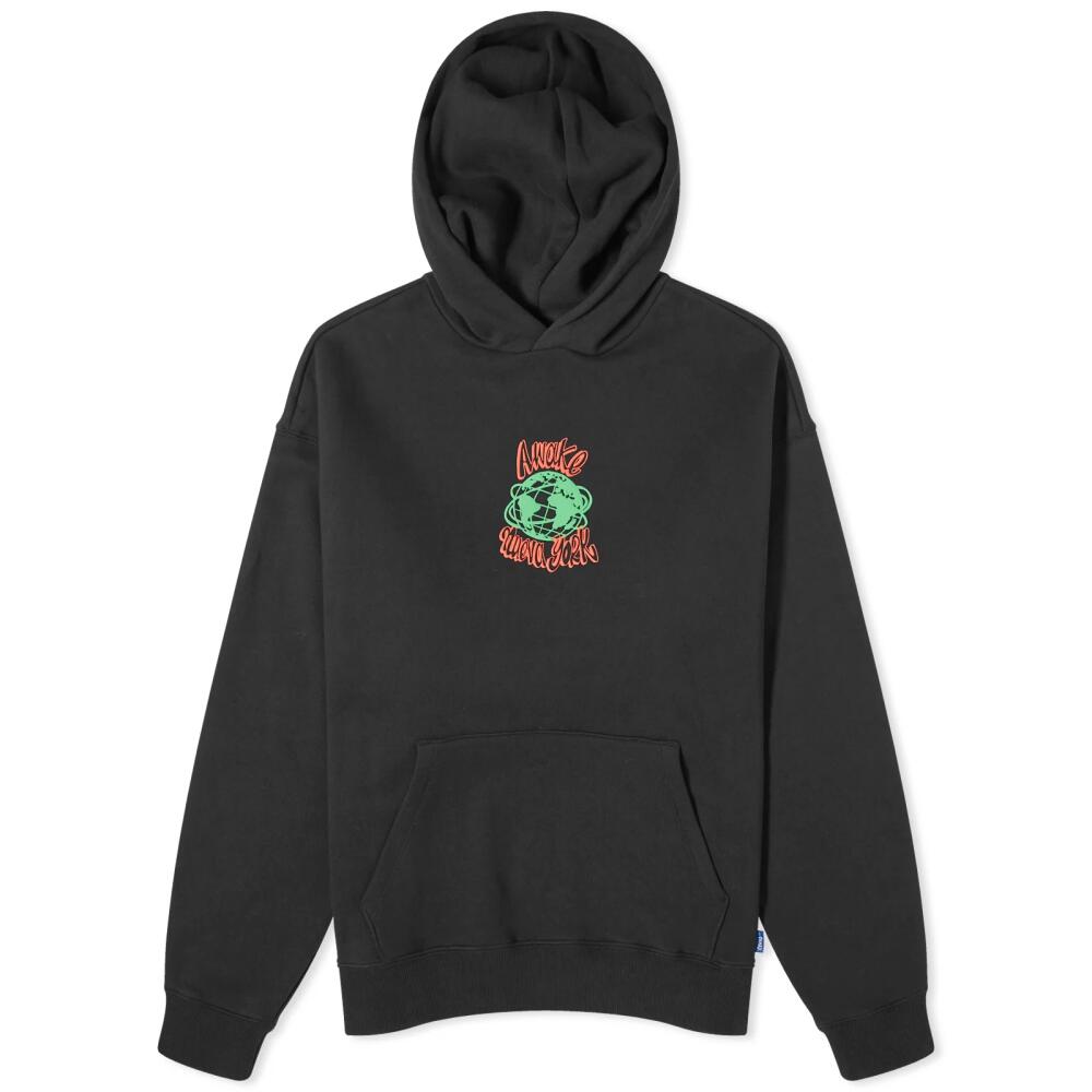 Awake NY Men's Globe Hoodie in Black Cover