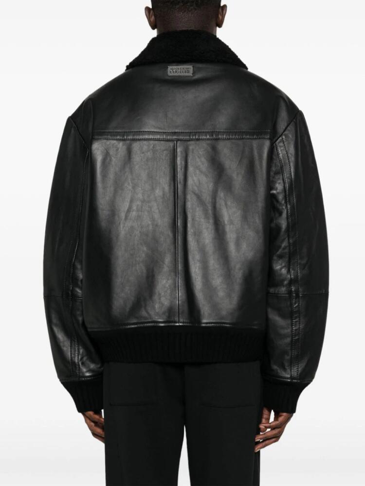 Versace Jeans Couture leather jacket - Black Cover