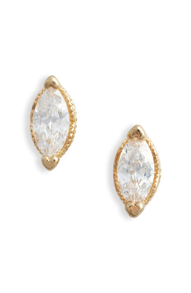 Child of Wild Celestial Cubic Zirconia Stud Earrings in Gold Cover