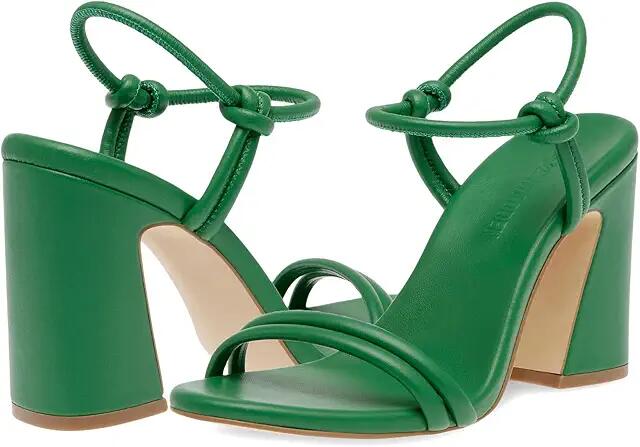 Steve Madden Harrlow (Green Leather) Women's Sandals Cover