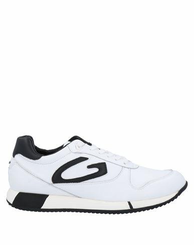 Alberto Guardiani Man Sneakers White Soft Leather Cover