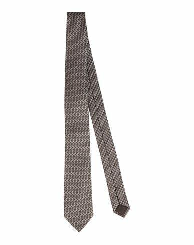 Caruso Man Ties & bow ties Light grey Silk Cover