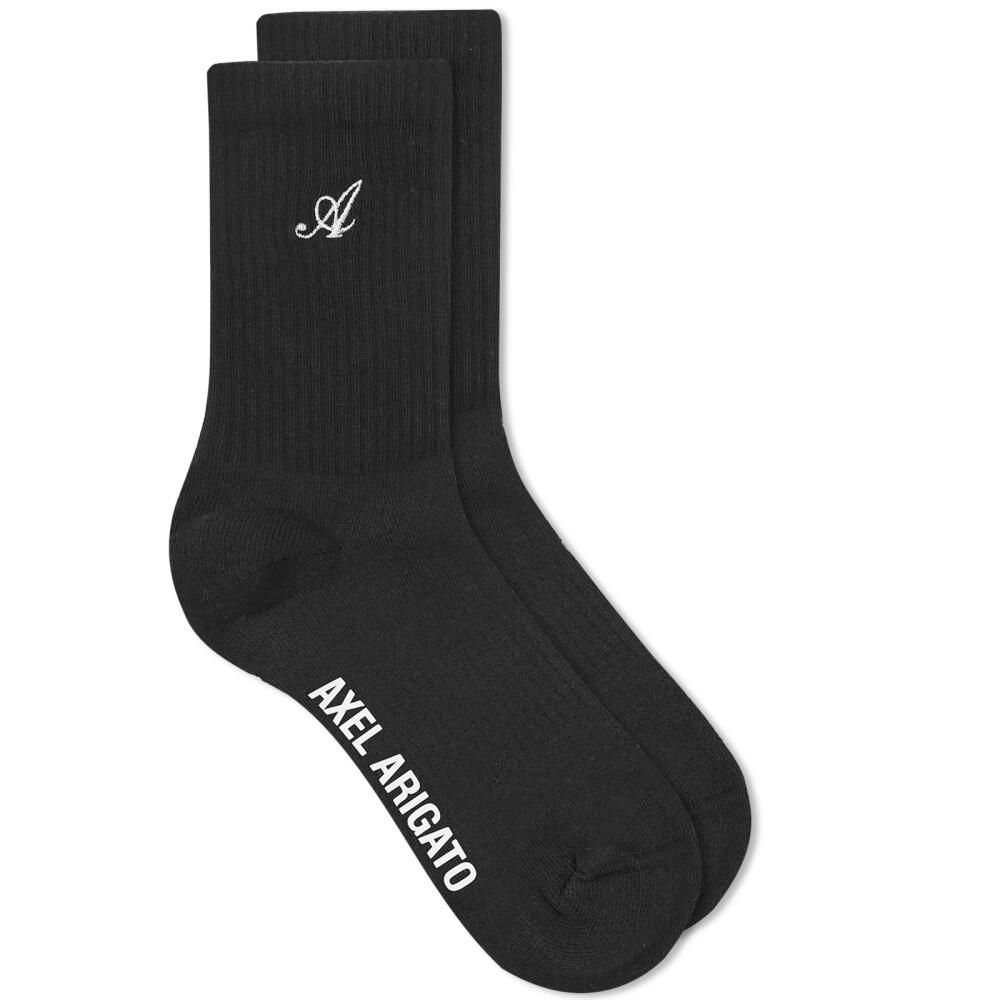 Axel Arigato Men's Signature Sock in Black Cover