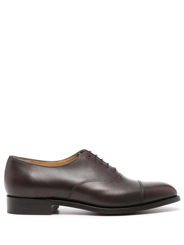 FURSAC lace-up leather derby shoes - Brown Cover