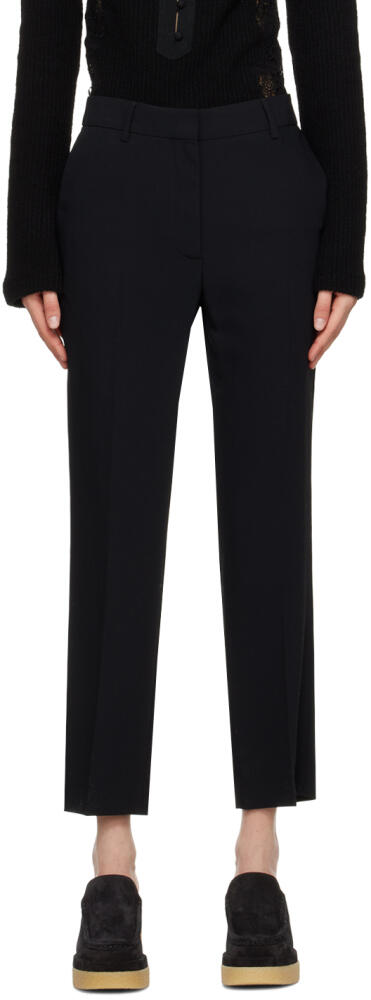 See by Chloé Black Tapered Trousers Cover