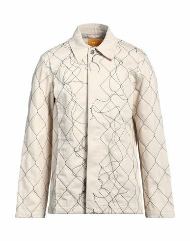 Airei Man Jacket Beige Organic cotton Cover