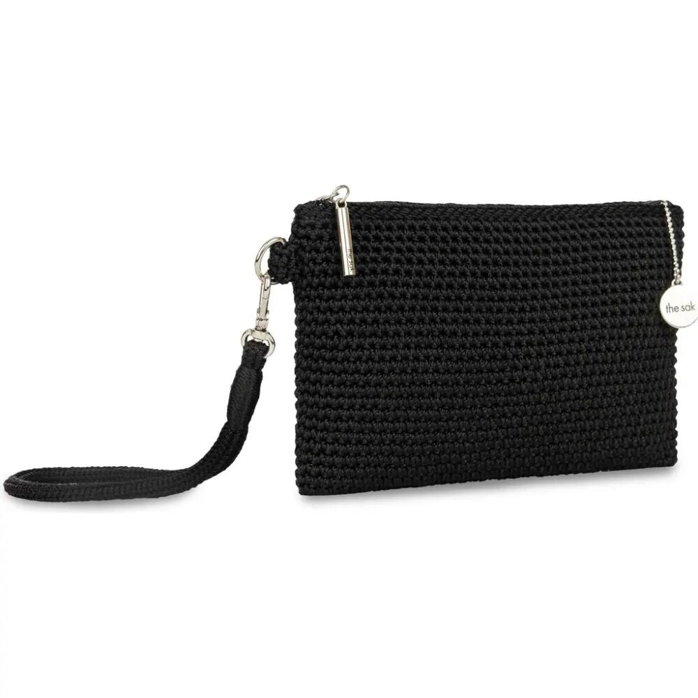 The Sak Vita Wristlet in Black Cover