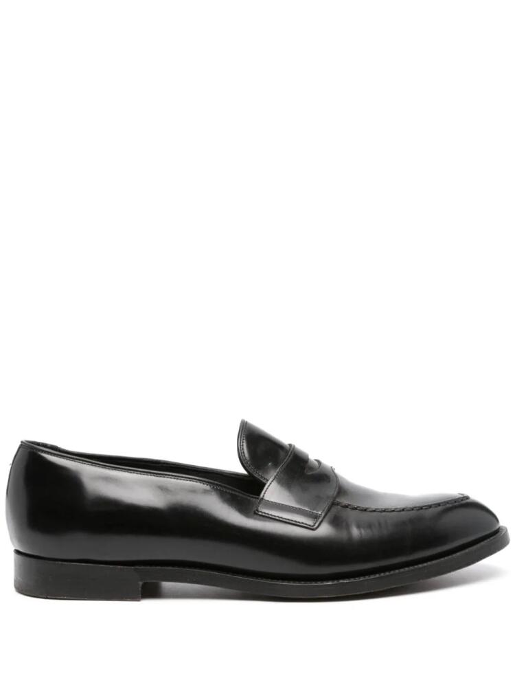 FURSAC brushed leather loafers - Black Cover