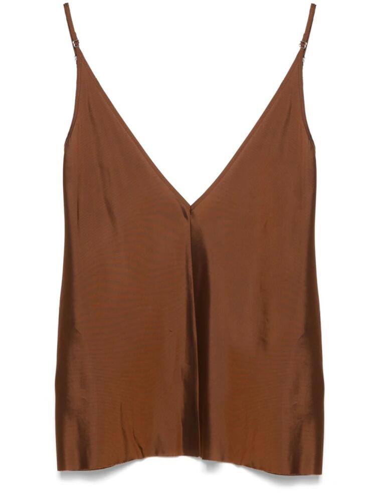 BETTTER V-neck tank top - Brown Cover