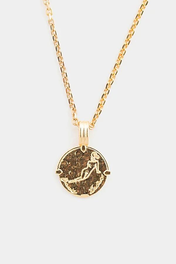 Deux Lions Jewelry Gold Zodiac Necklace in Aries Cover