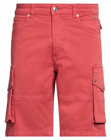 Zadig & voltaire Man Shorts & Bermuda Shorts Red Cotton, Elastane Cover