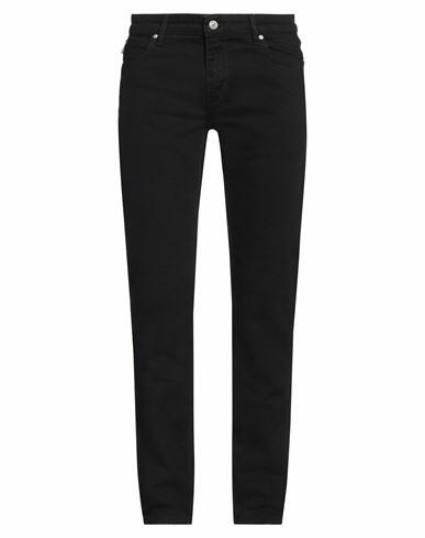 Just Cavalli Man Jeans Black Cotton, Elastane Cover