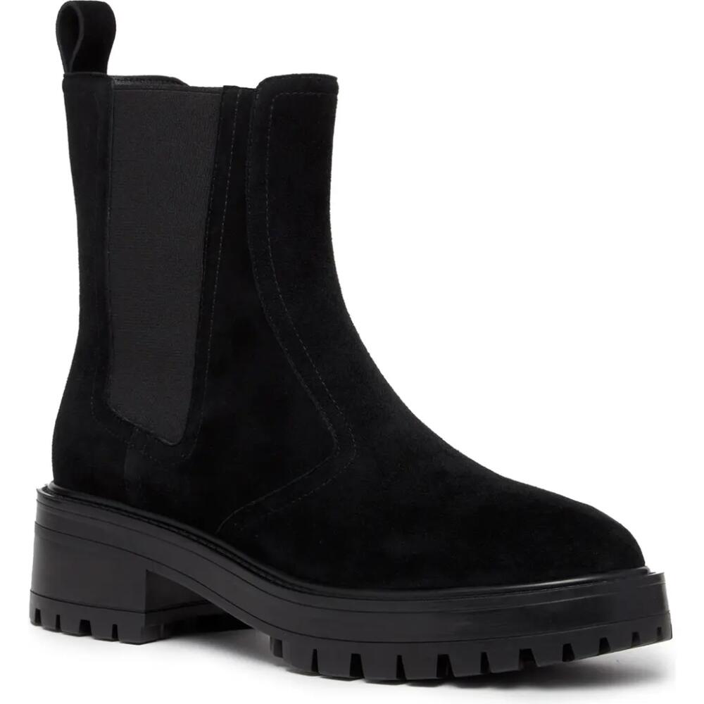 PAIGE Bowie Chelsea Boot in Black Cover