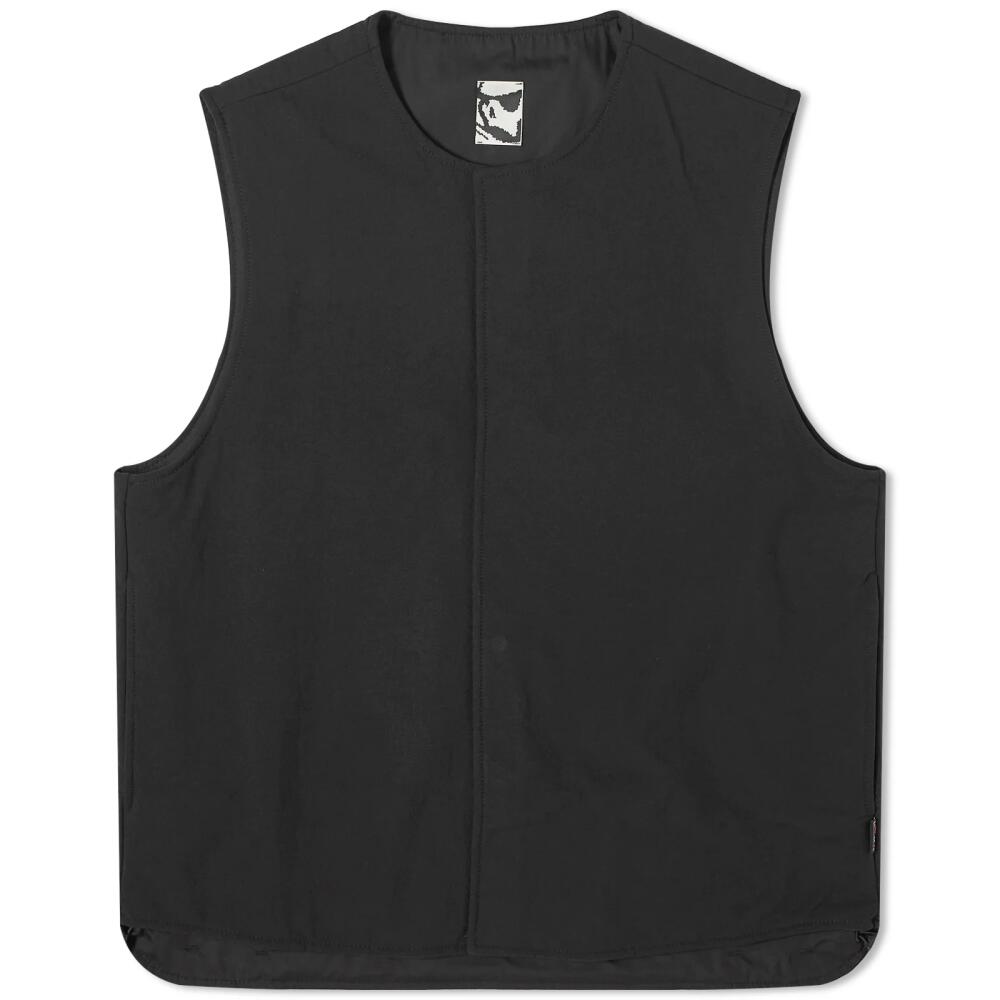 GR10K Men's Drawcord Padded Vest in Black Cover