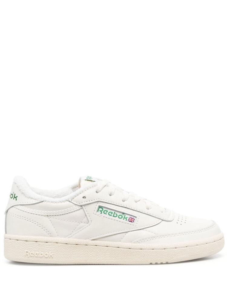 Reebok logo-print low-top sneakers - White Cover