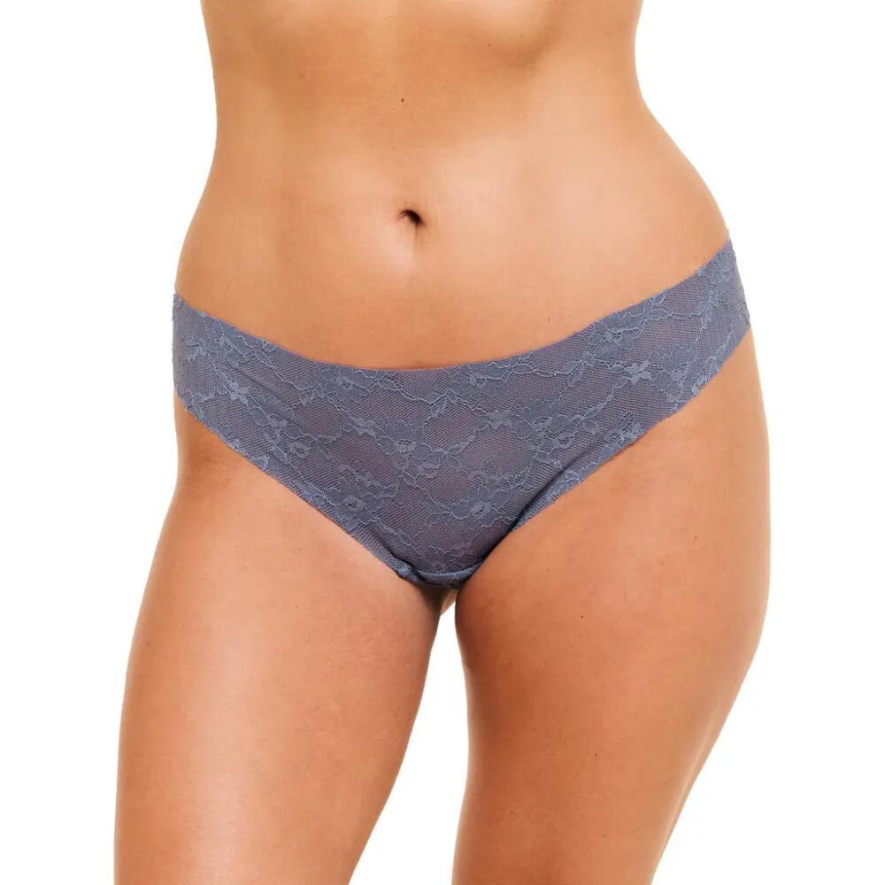 Adore Me Remi Thong Panties in Dark Grey Cover