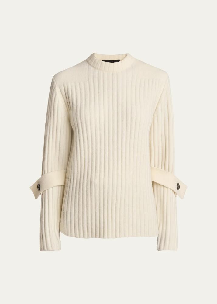 Proenza Schouler Verona Rib-Knit Midweight Cashmere Blend Sweater Cover