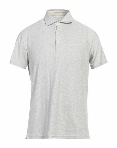 Brooksfield Man Polo shirt Grey Organic cotton Cover