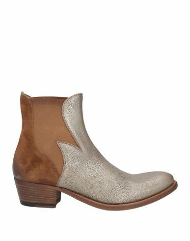 Pantanetti Woman Ankle boots Khaki Leather Cover