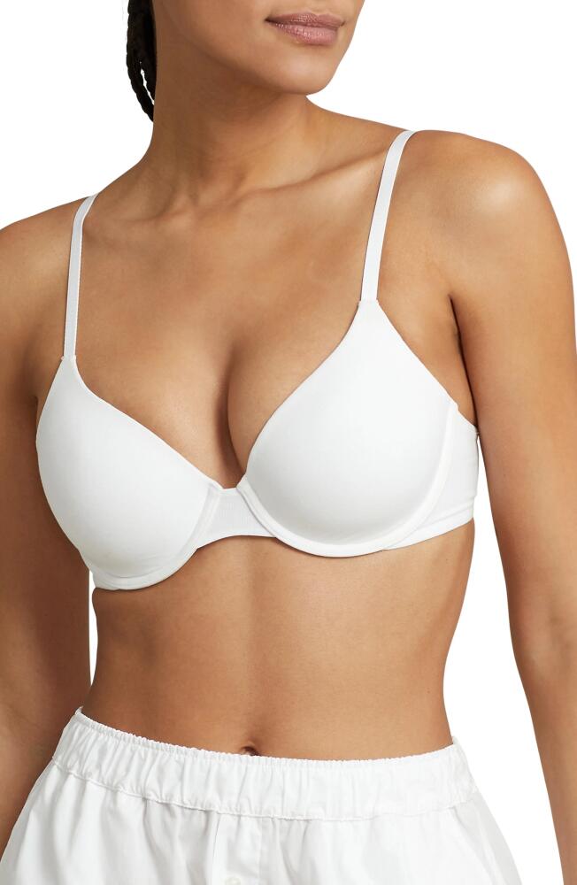 Polo Ralph Lauren Underwire T-Shirt Bra in White Cloud Cover