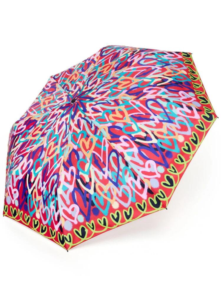 Bimba y Lola graphic print umbrella - Pink Cover