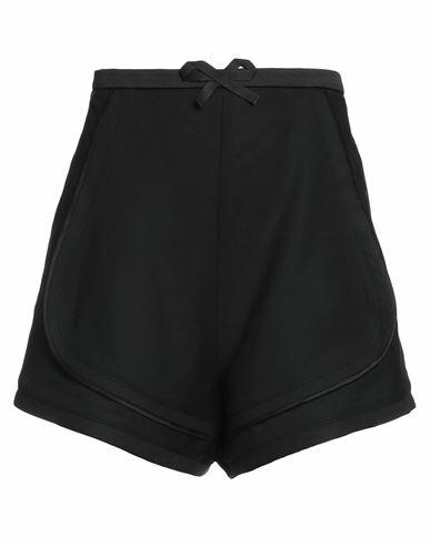 Coperni Woman Shorts & Bermuda Shorts Black Wool, Polyester Cover