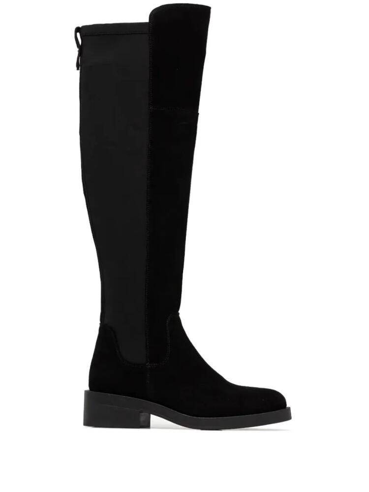 BOSS suede knee-length boots - Black Cover