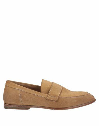 Moma Woman Loafers Camel Soft Leather Cover