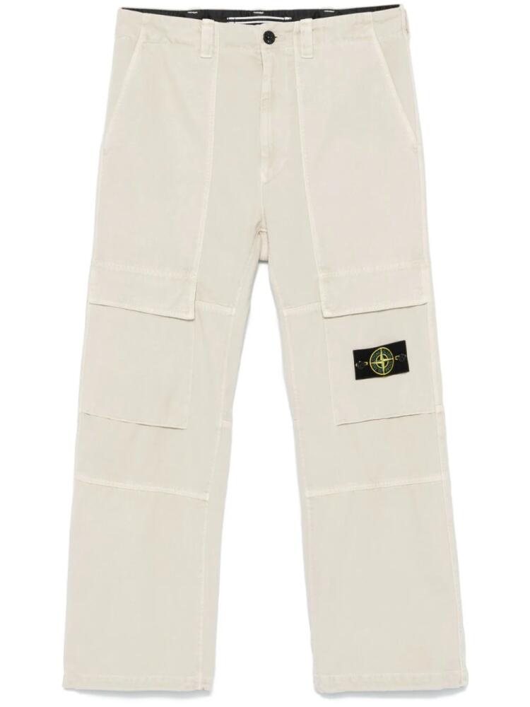 Stone Island canvas cargo pants - Neutrals Cover