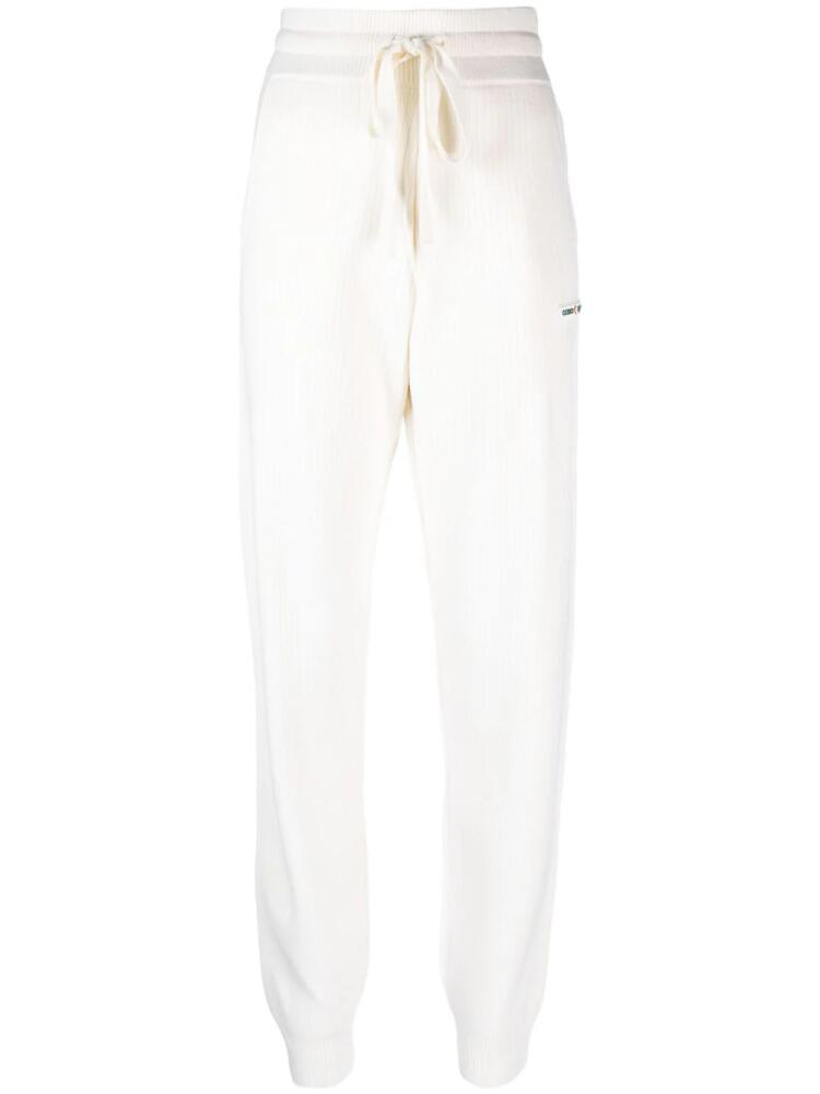 Casablanca Casa Sport track pants - White Cover