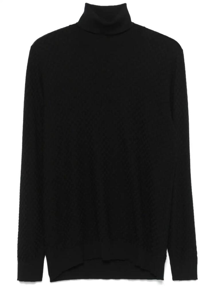 GOES BOTANICAL interwoven-knit sweater - Black Cover