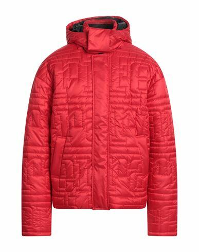 Ferrari Man Puffer Red Recycled polyamide, Polyester, Polyamide, Elastane Cover