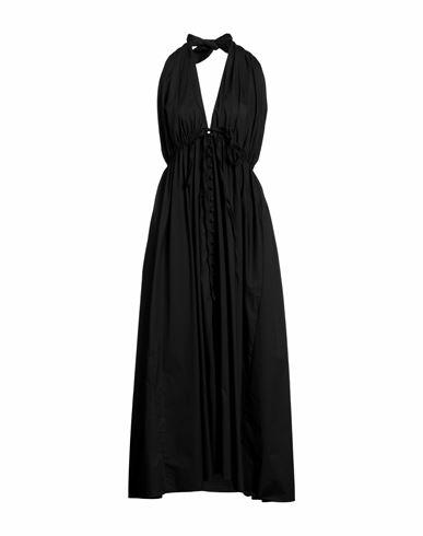 Isabelle Blanche Paris Woman Midi dress Black Cotton Cover