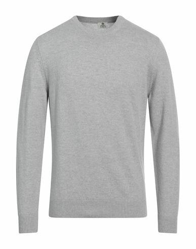 Luigi Borrelli Napoli Man Sweater Light grey Virgin Wool, Cashmere Cover