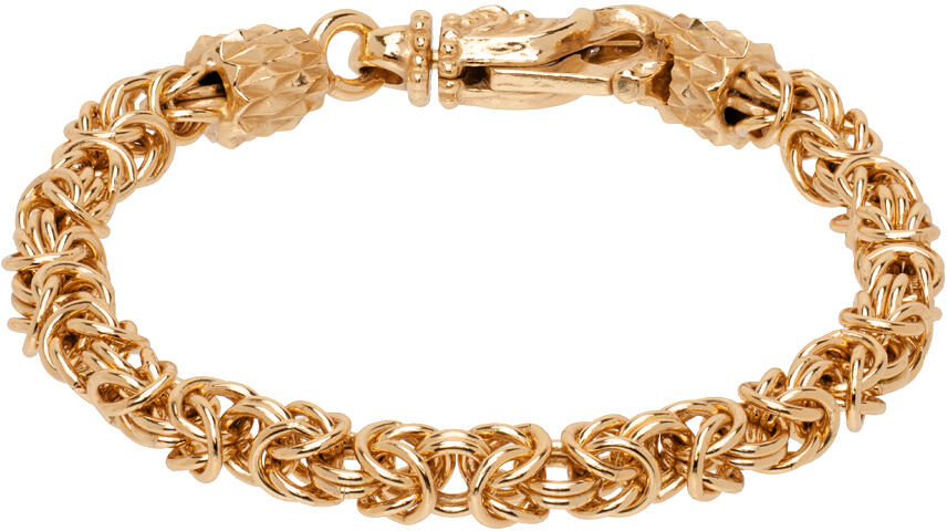 Emanuele Bicocchi Gold Byzantine Chain Bracelet Cover