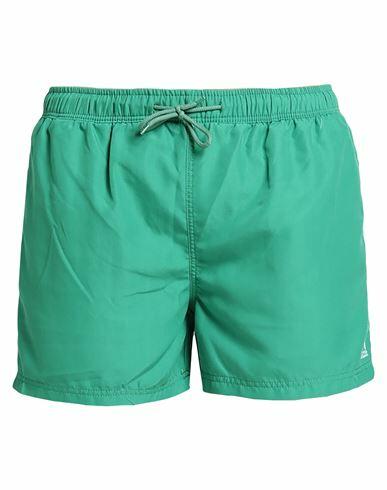 Selected Homme Man Swim trunks Green Recycled polyester Cover