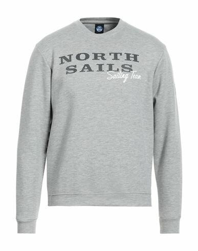 North Sails Man Sweatshirt Grey Cotton, Polyester Cover