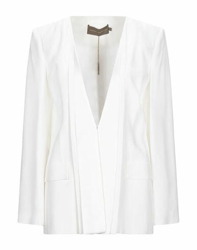 Simona Corsellini Woman Blazer White Acetate, Viscose Cover