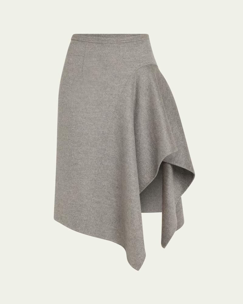 Michael Kors Collection Handkerchief Drape Skirt Cover