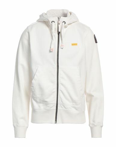 Parajumpers Man Sweatshirt White Cotton Cover