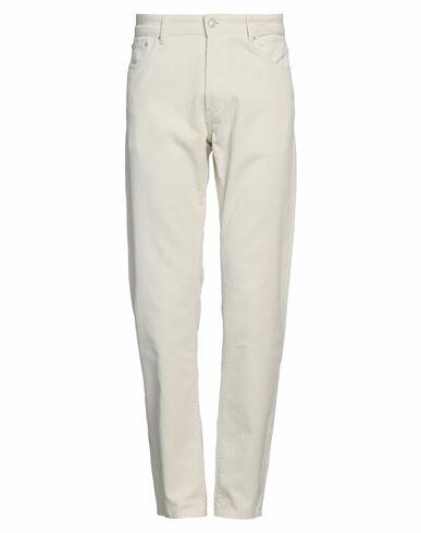 Officine Générale Man Pants Cream Cotton Cover