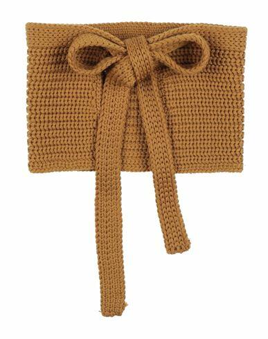 Missoni Woman Scarf Ocher Wool Cover