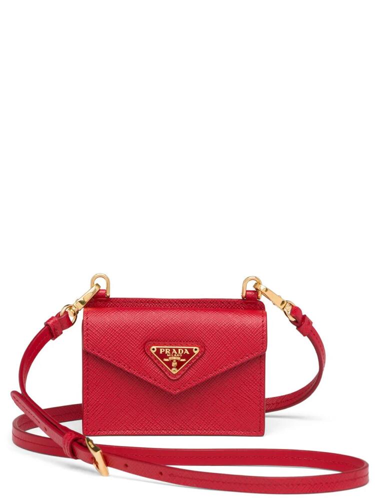 Prada shoulder strap cardholder - Red Cover