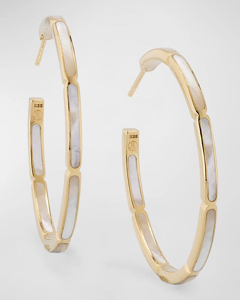 Jan Leslie Inside Out Gemstone Hoop Earrings Cover