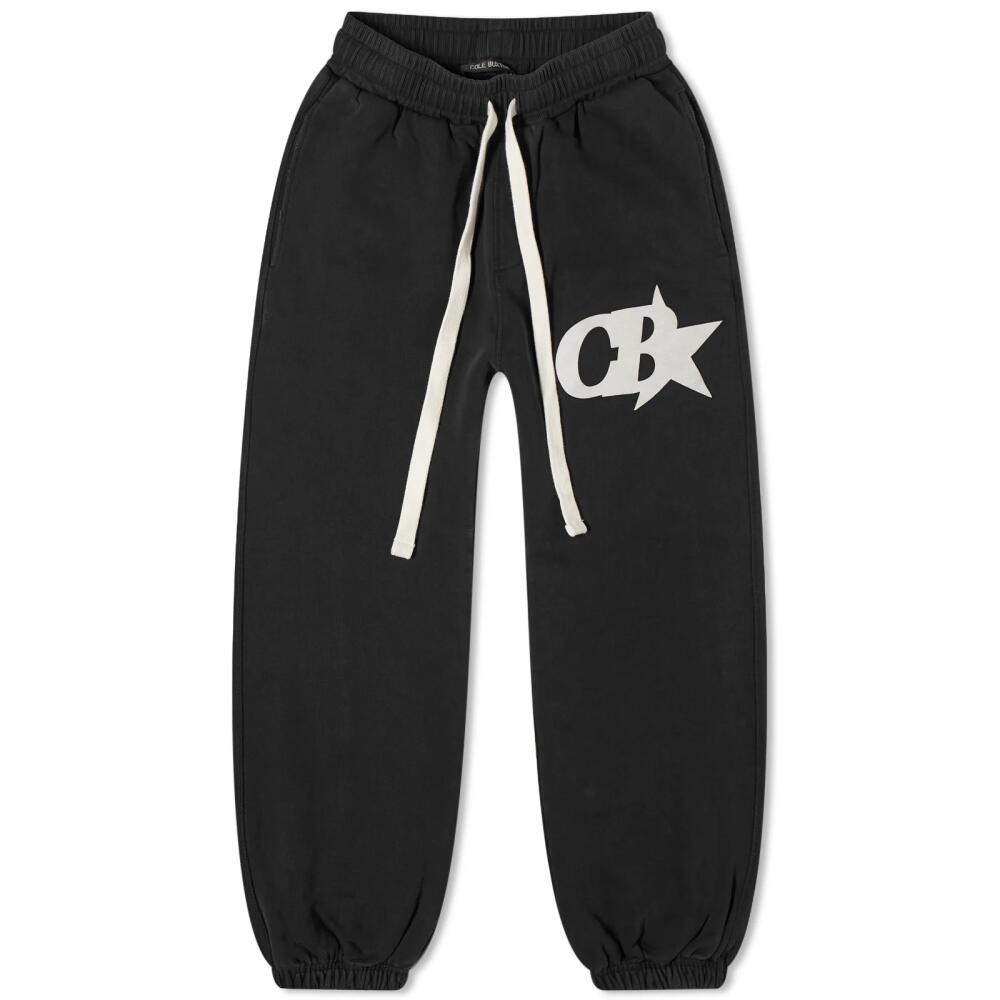 Cole Buxton Men's CB Star Sweat Pants in Vintage Black Cover