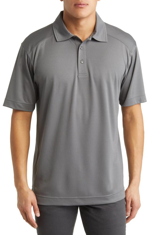 Cutter & Buck Genre DryTec Moisture Wicking Polo in Elemental Grey Cover