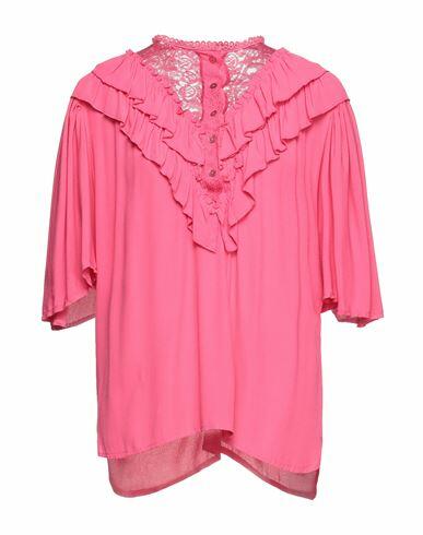 Soallure Woman Top Fuchsia Polyamide, Viscose Cover