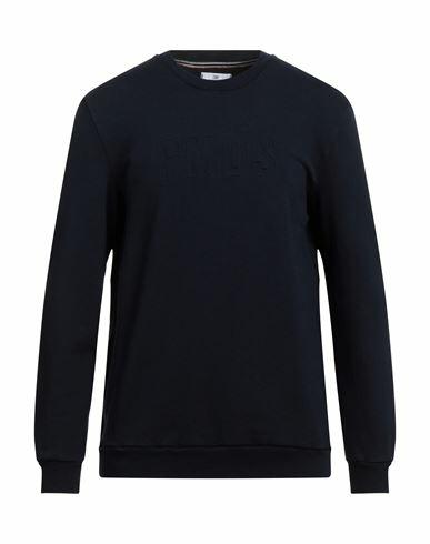 Pmds Premium Mood Denim Superior Man Sweatshirt Midnight blue Cotton Cover