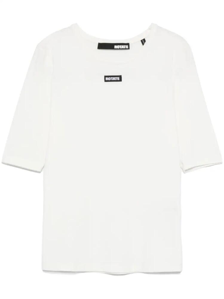 ROTATE BIRGER CHRISTENSEN Day T-shirt - White Cover